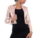 Bolero rosa palo: la prenda imprescindible para un look elegante y sofisticado
