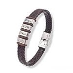 Análisis de la mejor pulsera de cuero personalizada para hombres: ¡Marca estilo con este complemento de moda!