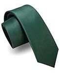 Análisis detallado de la elegancia en una corbata verde fina: ¡Destaca con estilo!