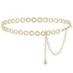 Cinturón cadena dorado: el accesorio de moda que dará un toque de glamour a tu outfit