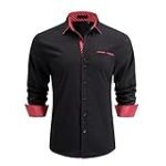 Análisis detallado: Camisa roja y negra, la combinación perfecta para lucir con estilo