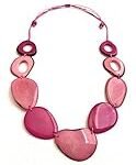Análisis detallado: collar rosa fucsia, el complemento perfecto para tus looks de moda
