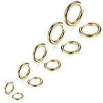 Pendientes de aro en oro para hombre: un toque sofisticado y versátil