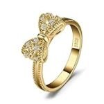 Análisis detallado: Descubre la elegancia del anillo de oro con piedra en la moda actual