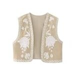 Chaleco bordado beige: el toque de elegancia que tu armario necesita