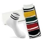 Análisis de estilo: Descubre cómo lucir los calcetines de rayas para mujer esta temporada