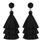 Pendientes Negros con Flecos: El Toque Sofisticado que Estabas Buscando