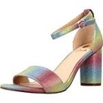 Análisis detallado de las sandalias de fiesta multicolor: ¡Brilla con estilo en tu próximo evento!