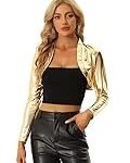 Chaqueta Biker Dorada: ¡El Toque Glamuroso que Necesitas en tu Armario!