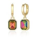 Análisis detallado: Combina tus looks con pendientes morado y verde